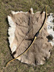 Custom handmade primitive wood bows archery by Stone Age Outdoors in La Crete Northern Alberta